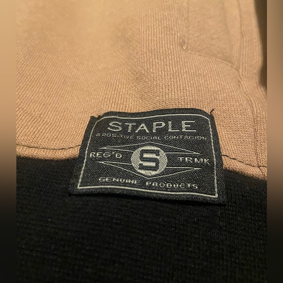 Staple - NWT WrldRnwn Pigeon Brand Since 1975 Zip Up Hoodie Mens size Large - Picture 6 of 12